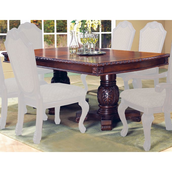 Cosmos Furniture Veronica Cherry Dining Table CMS-VERONICACHERRY-TABLE