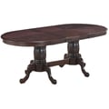 Cosmos Furniture LakewoodTraditional Style Dining Table in Mahogany finish Wood