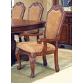 Cosmos Furniture Veronica CherryTraditional Style Arm Chair in Cherry finish Wood