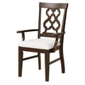 Cosmos Furniture RitaTraditional Style Arm Chair in Espresso finish Wood