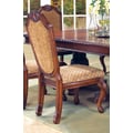 Cosmos Furniture Veronica CherryTraditional Style Side Chair in Cherry finish Wood