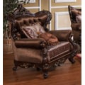 Cosmos Furniture Aroma Traditional Style Chair in Cherry finish Wood