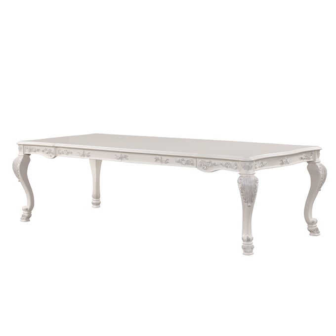 Cosmos Furniture Victoria Pearl White Dining Table CMS-Victoria-Table