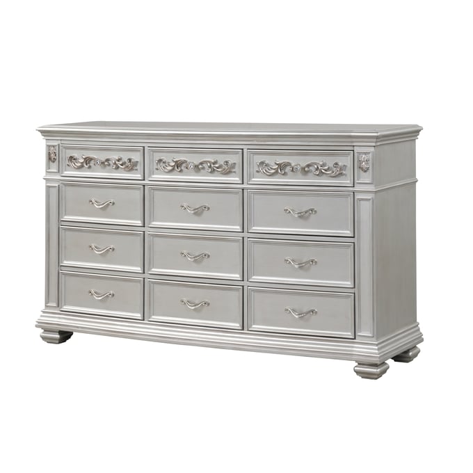 Cosmos Furniture Valentina Silver Dresser CMS-Valentina-Silver-Dresser