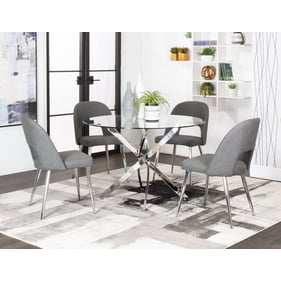 Cramco Bravo Mars Charcoal 5pc Dining Room Set