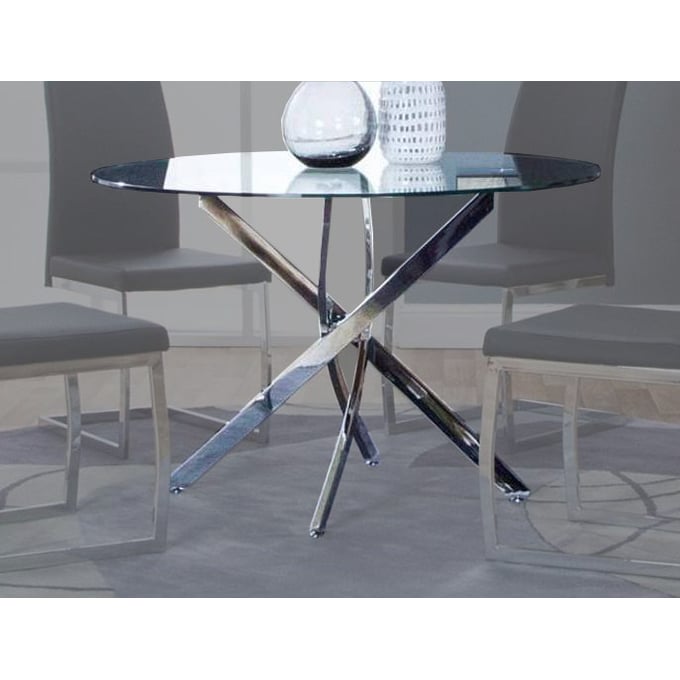 Cramco Bravo Chrome Table Base CRM-G5051-47