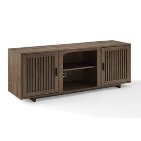 Crosley Silas Walnut Low Profile TV Stand