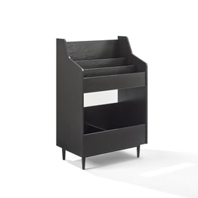 Crosley Liam Black Record Storage Stand