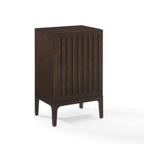 Crosley Asher Dark Brown Record Storage Stand