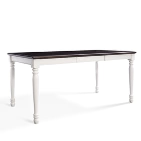 Crosley Shelby Distressed White Dining Table