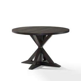 Crosley Hayden Slate Round Dining Table