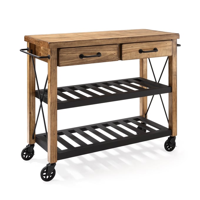 Crosley Roots Natural Kitchen Cart CRSL-CF3008-NA