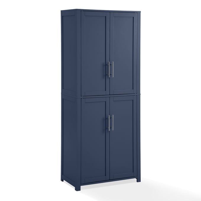 Crosley Savannah Navy Tall Kitchen Storage Pantry CRSL-CF3115-NV