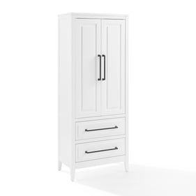 Crosley Genevieve White Kitchen Storage Pantry