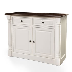 Crosley Shelby Distressed White Sideboard