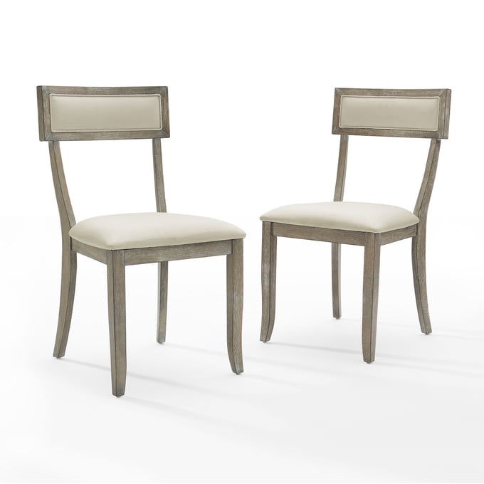 Gray wash outlet dining chairs