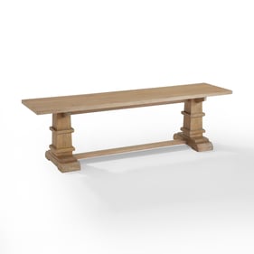 Crosley Joanna Rustic Brown Dining Bench