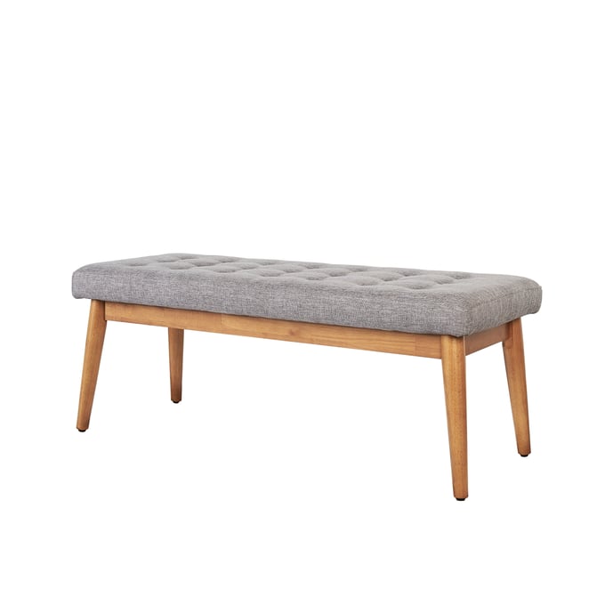 Crosley Landon Acorn Gray Dining Bench CRSL-CF6019-AC