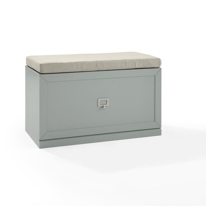 Crosley Harper Creme Gray Entryway Storage Bench CRSL-CF6027-GY