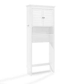 Crosley Lydia White Over The Toilet Storage Cabinet