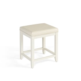 Crosley Vista White Makeup Vanity Stool