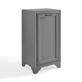 Crosley Tara Gray Laundry Hamper