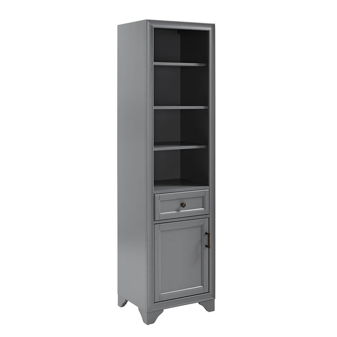 Crosley Tara Gray Linen Storage Cabinet CRSL-CF7011-GY