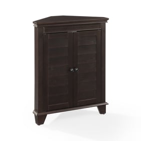 Crosley Lydia Espresso Corner Storage Cabinet