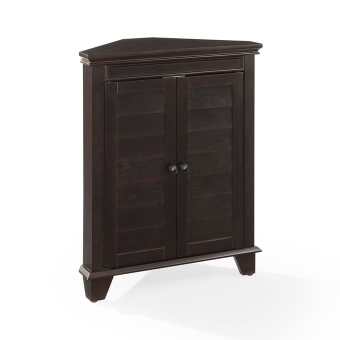 Crosley Lydia Espresso Corner Storage Cabinet CRSL-CF7021-ES