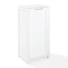 Crosley Savannah White Laundry Hamper