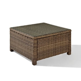 Crosley Bradenton Weathered Brown Outdoor Coffee Table