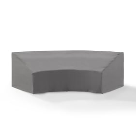 Crosley Gray Catalina Round Outdoor Sectional Sofa Furniture Cover