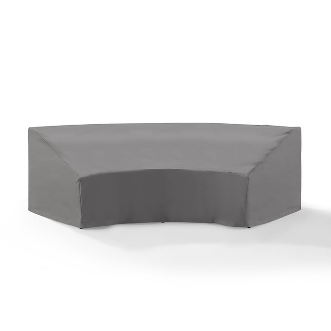 Crosley Gray Catalina Round Outdoor Sectional Sofa Furniture Cover CRSL-CO7505-GY