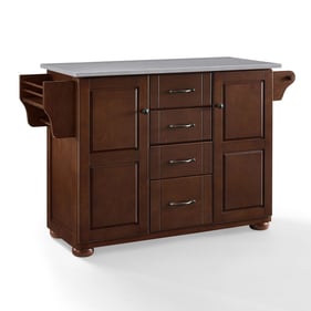 Crosley Eleanor Mahogany Kitchen Island