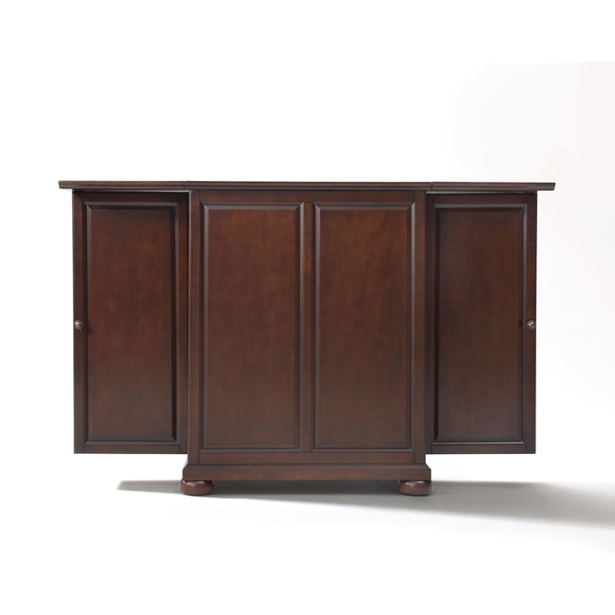 Crosley Alexandria Mahogany Expandable Bar Cabinet CRSL-KF40001AMA