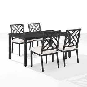 Crosley Locke Creme 5pc Outdoor Dining Set