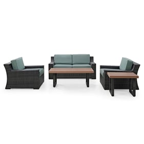 Crosley Beaufort Brown Mist 5pc Outdoor Patio Set