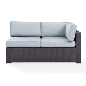 Crosley Biscayne Brown Mist Outdoor Sectional Loveseat