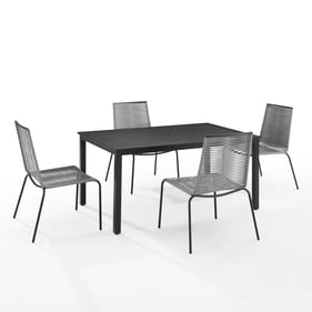 Crosley Fenton Gray 5pc Outdoor Dining Set