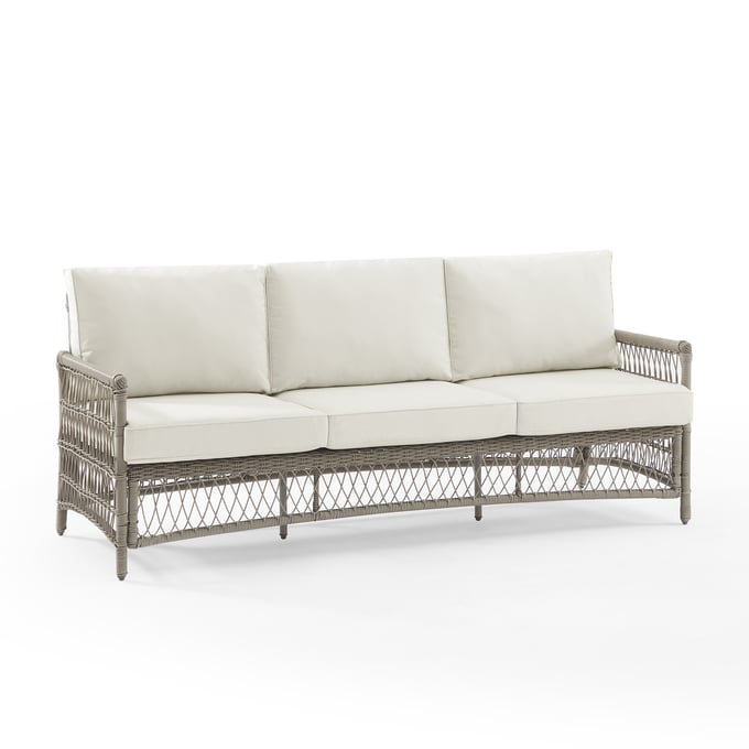 Crosley Thatcher Creme Outdoor Sofa CRSL-KO70432DW-CR