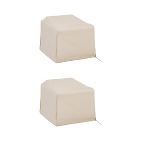 2 Crosley Tan Outdoor Chair Covers