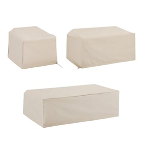 Crosley Tan 3pc Outdoor Cover Set