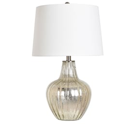 Crestview Collection Glass Shaded Table Lamp