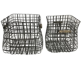 Crestview Collection Clancy Antique 2pc Basket