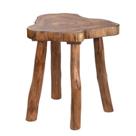 Crestview Collection Bayur Brown End Table