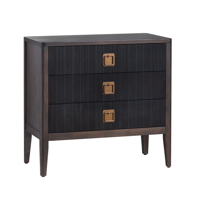 Crestview Collection Worthington Dark Brown Three Drawer Chest CRST-CVFDR1048