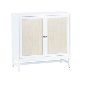 Crestview Collection Sandy White Two Door Cabinet