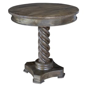 Crestview Collection Brown Grey Accent Table