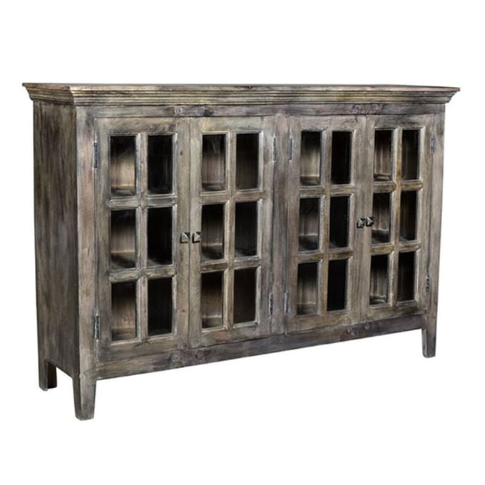 Crestview Collection Bengal Manor Acacia Wood Door Cabinet CRST-CVFNR453