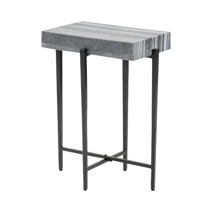 Crestview Collection Grey Rectangle End Table CRST-CVFNR5079